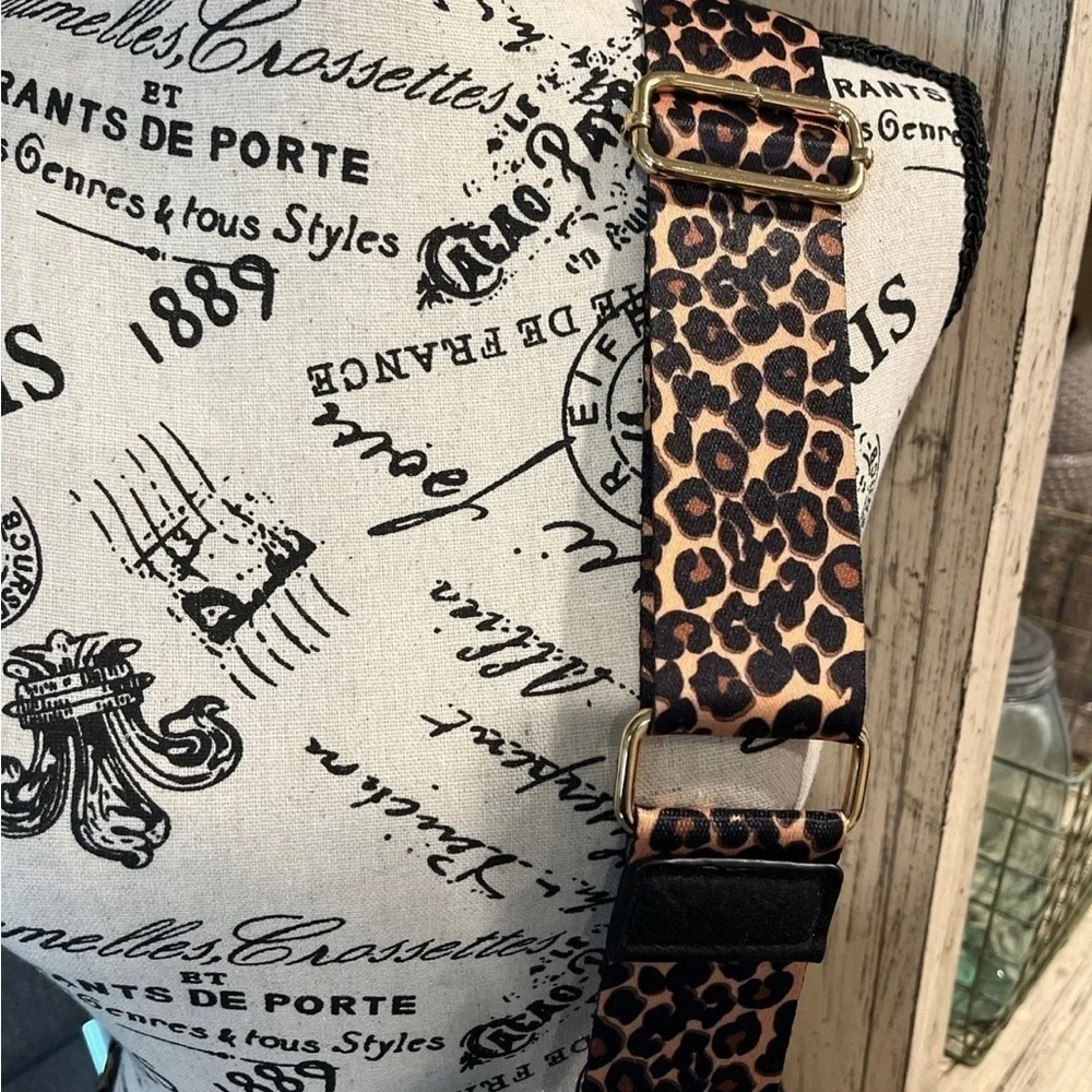 Black‎ crossbody purse womens bags leopard print